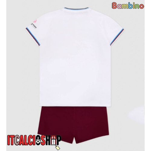 West Ham United Seconda Maglia Bambino 2026-27 Manica Corta (+ Pantaloni corti)